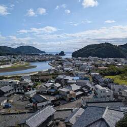 View of Hiwasa from the pagoda