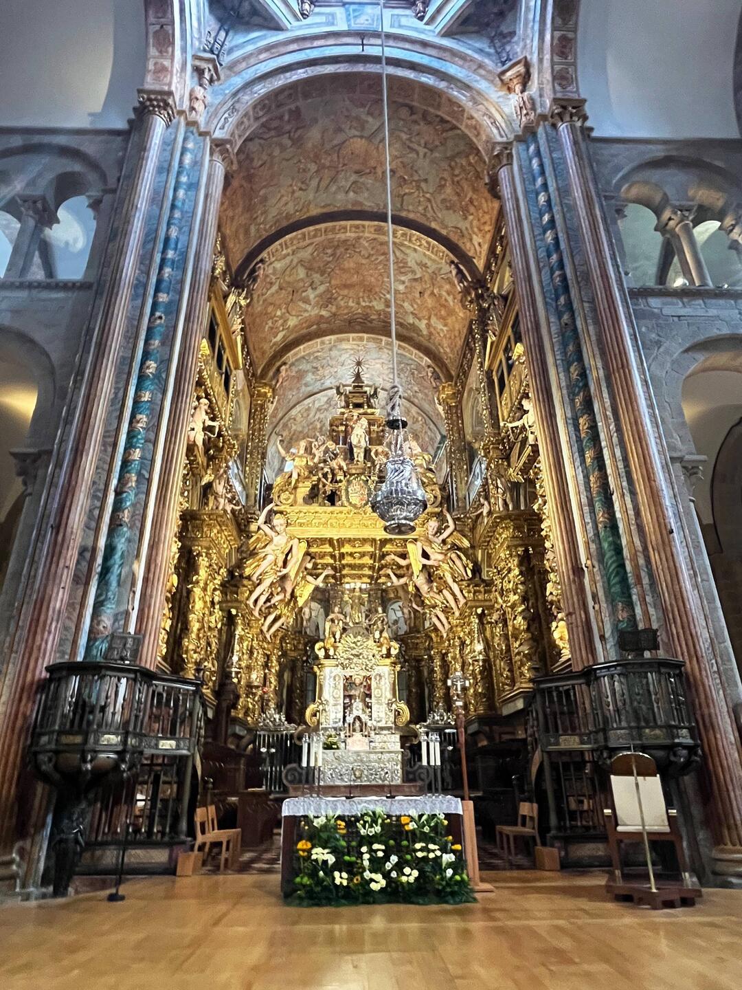 Santiago Cathedral. Main altar.