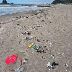 Überall Plastikmüll