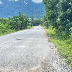 A better section of road