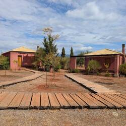 The guest houses