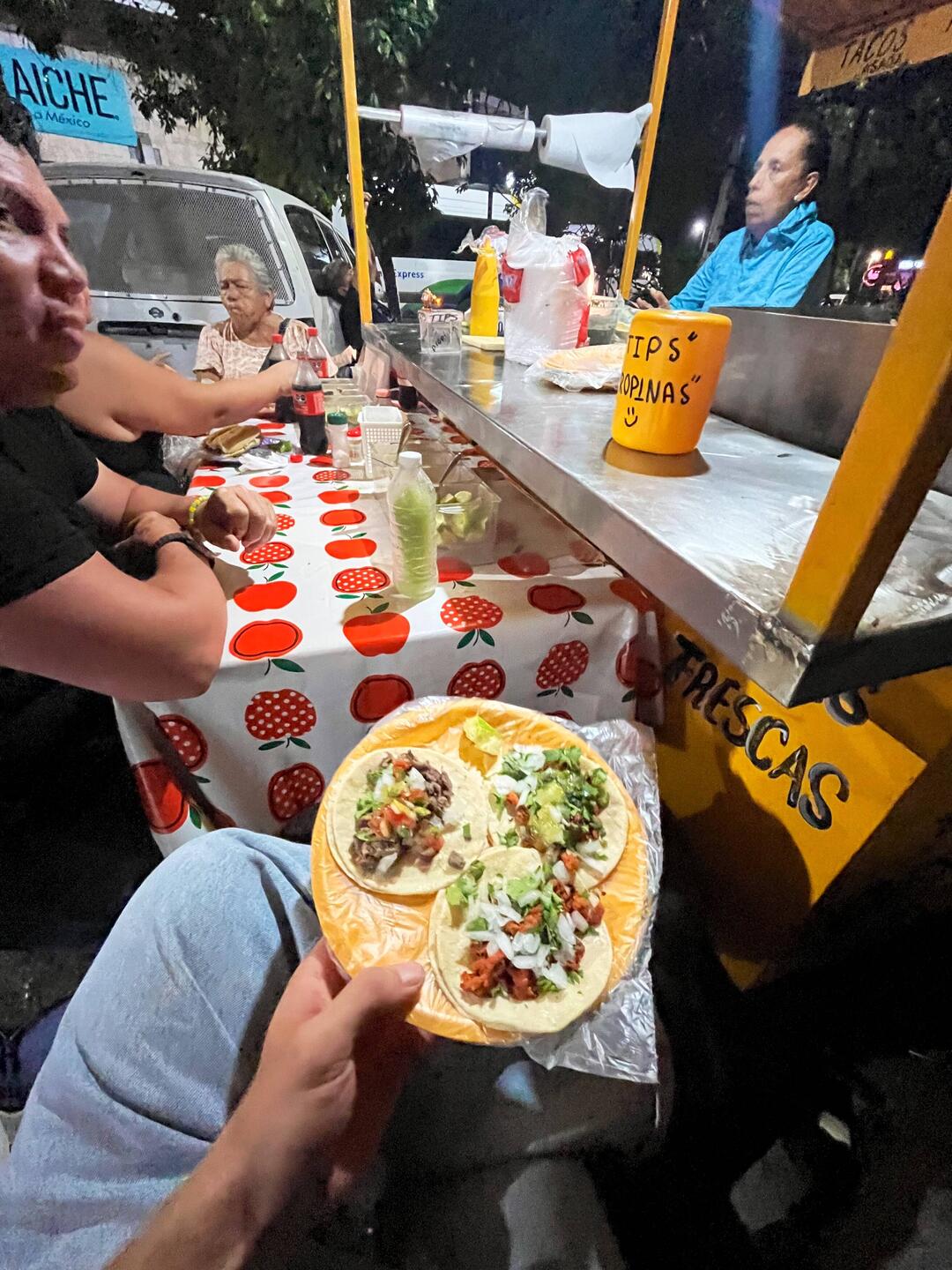 First things first: Tacos