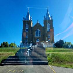 mitten im Nirgendwo - St..Mary's Church (vor Wilno)