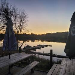 Ankunft in Huntsville am Peninsula Lake