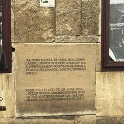 Site of the Assassination of Archduke Franz Ferdinand