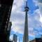 CN Tower. Toronto downtown.