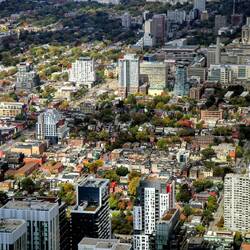 The city seen from the CN Tower.