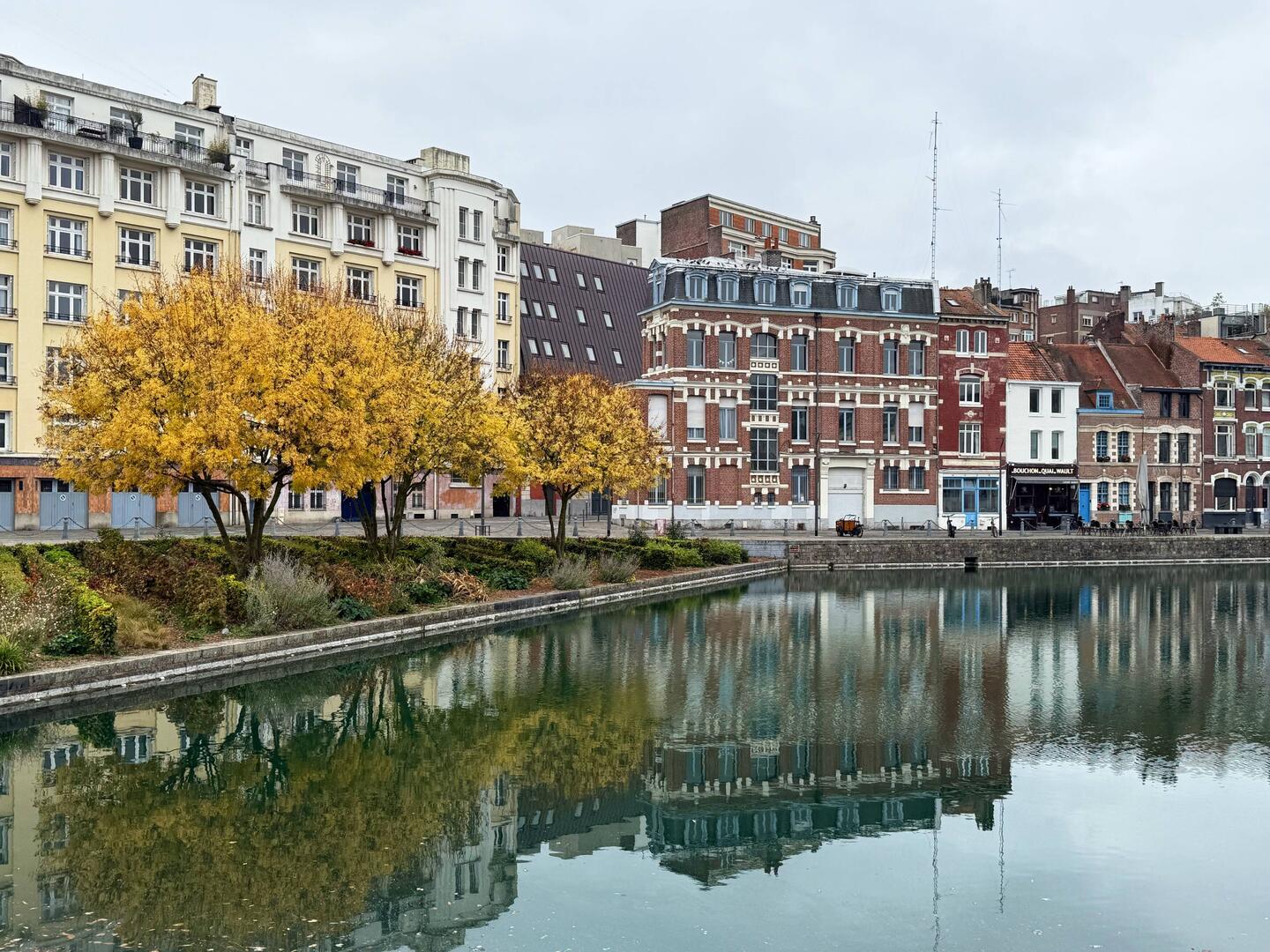 Little quay just outside our hotel