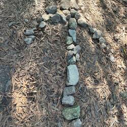 If there are no arrows to be seen, sometimes we just have to look down