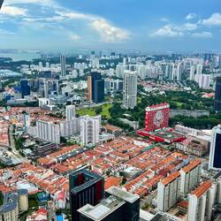 Blick auf China Town