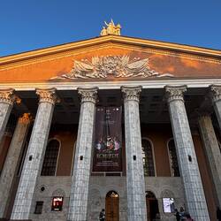 The ballet and opera theatre is a mini Bolshoi