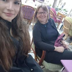 Kleine Pause im Café