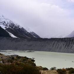 View from Kea Point. Mt Cook is somewhere out there