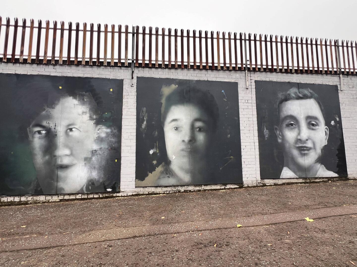 The Murals: Hier Bleistiftzeichnungen!