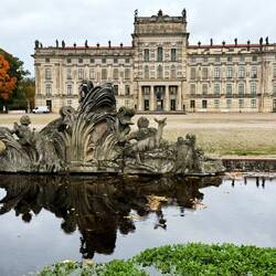Frontansicht vom Schloss Ludwigslust