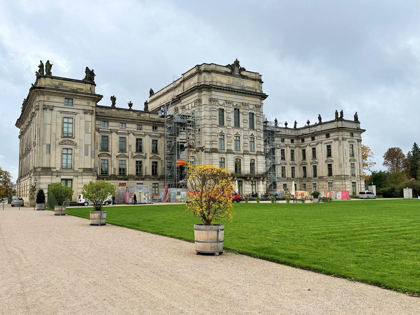Schloss Ludwigslust Rückseite