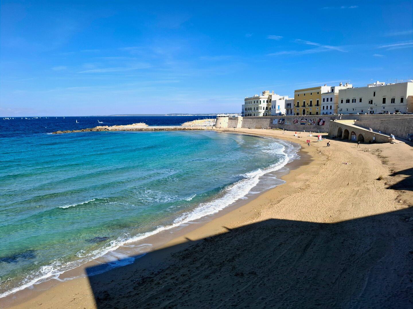 Stadtstrand von Gallipoli 🤩