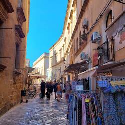 Die Gassen der (touristischen) Altstadt Gallipoli's