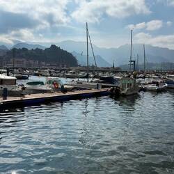 ... das Wetter ist noch nicht so ganz einzuschätzen 😬