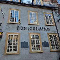 We road the funicular back to the top