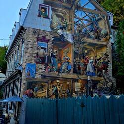 Another mural in Lower Town