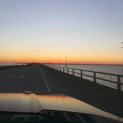 Dann geht es im Sonnenuntergang nach Hause 🤪 zur Alli