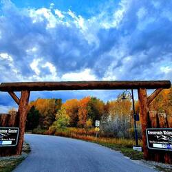 Visitorcenter mit Stellplätzen und Dumpstation. Vorbildlich😃💯👍👍