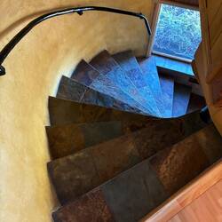 Wendeltreppe nach unten