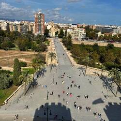 Trockengelegter Fluss