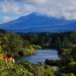 Schöner lookout, aber leider ohne Vulkan! 🤷🏽‍♀️