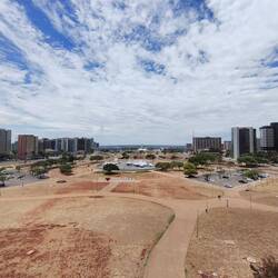 Charakteritisch für Brasília: Ganz viel nichts