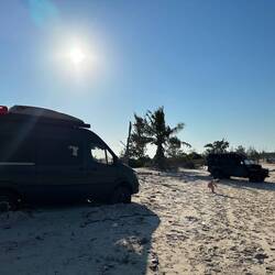 Festgefahren im Sand