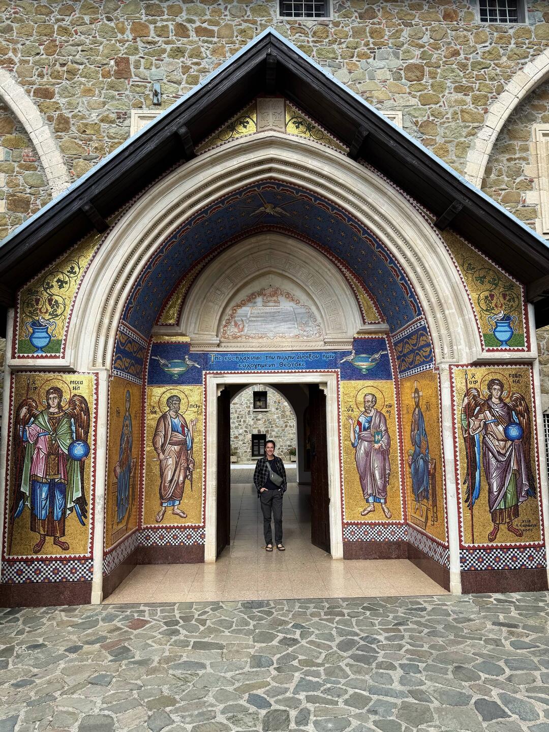 At Kykkos monastery