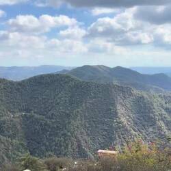 Another shot of the mountains around the shrine