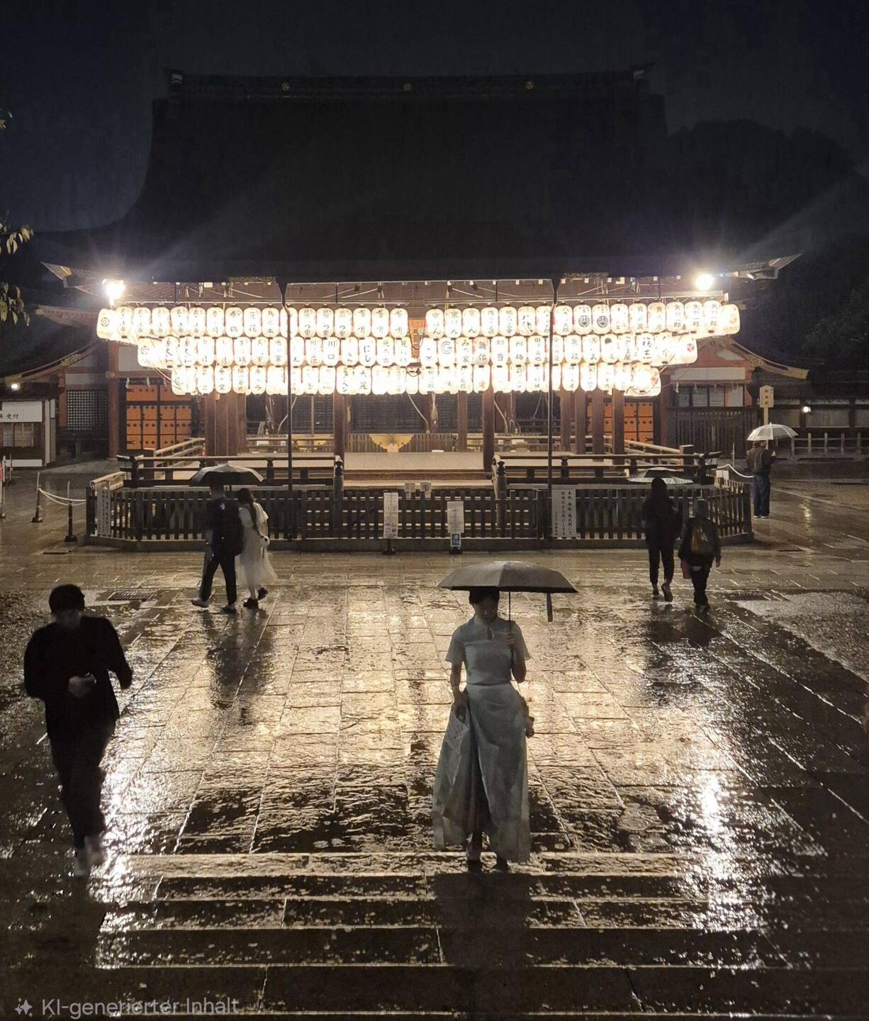 Abendstimmung am Hamano - Schrein