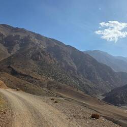 The "Cirque de Jaffar" offroad track. Unbelievably beautiful