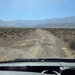 Heading toward our offroad challenge, the canyon