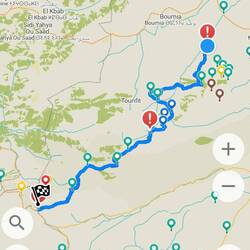 "Cirque de Jaffar" Off-road track