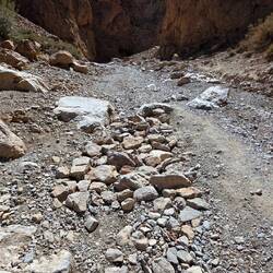 We stack stones to get through rough spots