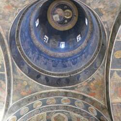 Original 1724 church frescoes