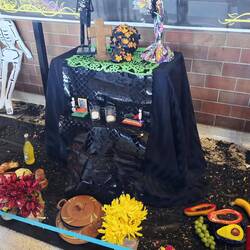 Day of the Dead display at Byward Market