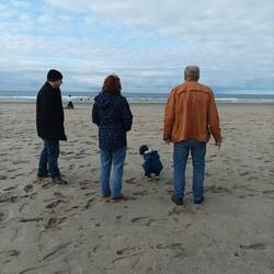 Am Strand zwischen Westkapelle und Domburg