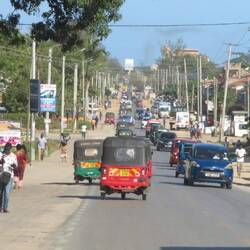 Heimfahrt nach Ukunda/ Diani Beach