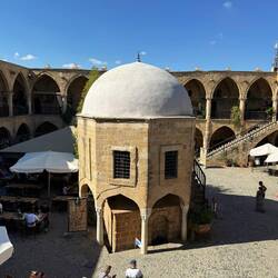 The central courtyard