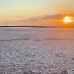 Video of the salt lake