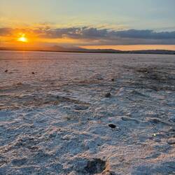 The salt lake looked like a new planet!