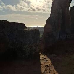 Die Reste der alten Stadtmauern