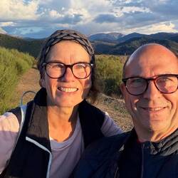 ... wir warten auf den Sonnenuntergang