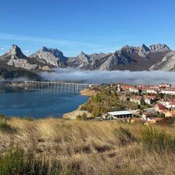 So gehen 12 Uhr verschwindet der Nebel ...