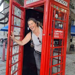 En 5 minutos estábamos en territorio inglés. Todo era risa y alegría...